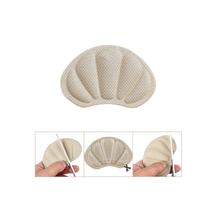 Branturi pentru Incaltaminte, , din Spuma, Universal, Protectie Calcai, Reglare Numar, 6 mm Grosime, Adeziv, Bej [3]