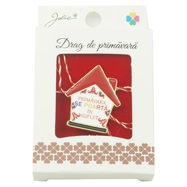 Brosa Mica in Cutie Jolie model Casuta [3]