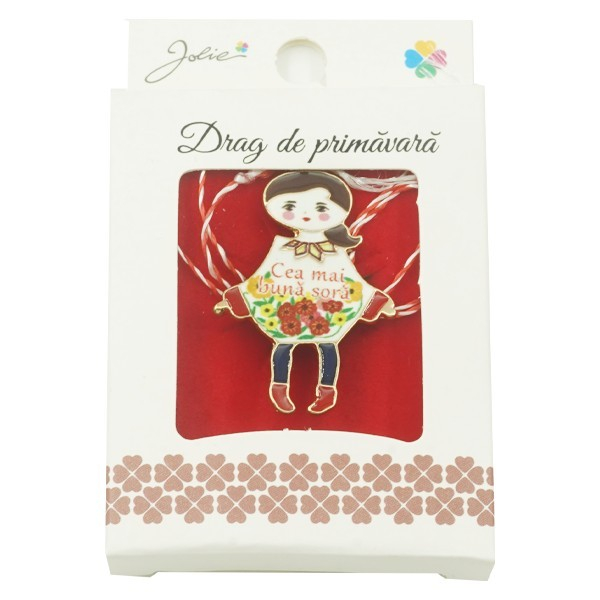 Brosa Mica in Cutie Jolie model Cea Mai Buna Sora [3]