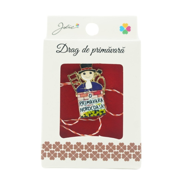 Brosa Mica in Cutie Primavara Norocoasa [3]