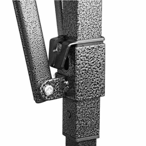 Cadru Metalic pentru Cort Pavilion, , Pliabil de tip Pavilion, Fara Prelata/Unelte, Deschidere Tip Armonica, 4.3 x 2.9 x 2.7 m, Negru [2]