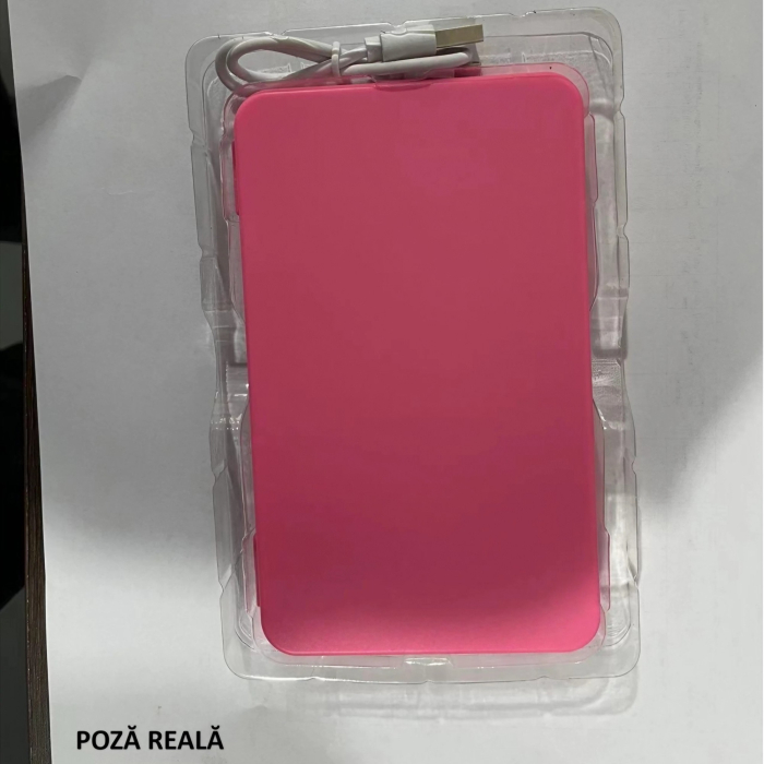 Calculator de Mana Reincarcabil cu Tabla de Scris, , Calculator Portabil, Ecran LCD, Afisaj cu 12 Cifre, Ecran de 15 cm, Culoare Roz [4]