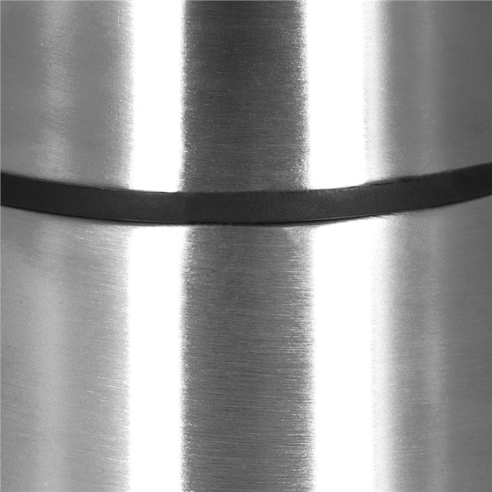 Cana termos cu pahar, perete din inox dublu izolat, 500ml, 24cm, argintiu [21]