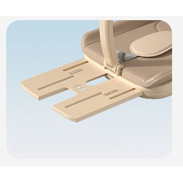 Carucior Sport 3in1, 6-36 Luni, Pliabil, Tavita pentru Masa, Pat de Dormit, Centura de Siguranta, Roti 360 Grade, Reversibil, Parasolar, Maner Reglabil, 64 x 35 x 100 cm, Panda, Crem [3]