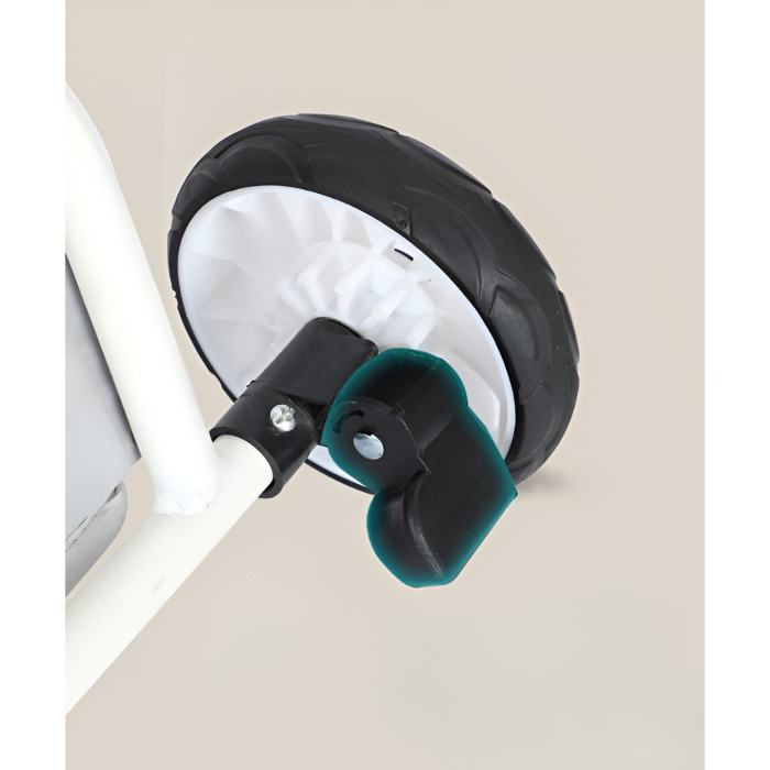 Carucior Sport 3in1, 6-36 Luni, Reversibil, Pliabil, Tavita pentru Masa, Pozitie de Somn, Centura de Siguranta, Roti 360, Suport Pahar, Copertina pentru Soare, 33x66x85cm, Alb Model Pisica [4]