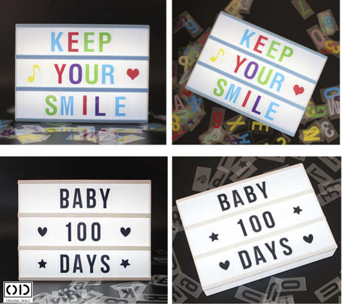 Caseta luminoasca cu caractere speciale Caseta luminoasa pentru mesaje Panou Iluminat cu mesaj anunt iluminat spatii comerciale decor pentru petreceri lampa de veghe pentru copii Mesaj Personalizat [5]