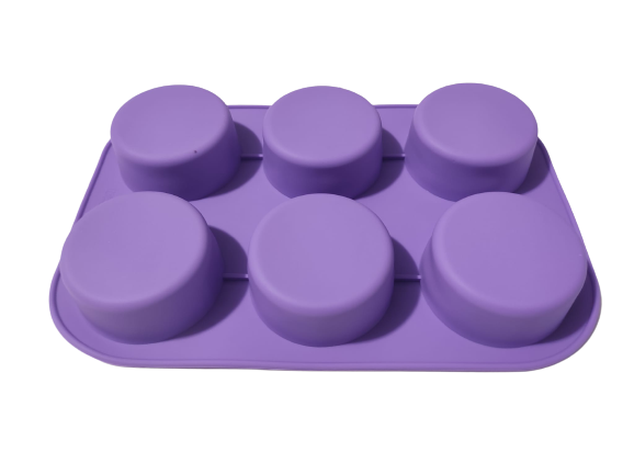 Forma pentru Briose si Prajituri din Silicon Non-Stick, Mov, Calitate Premium [3]