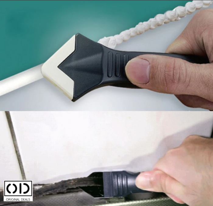 Spatula pentru silicon Aplicator silicon rosturi Racleta silicon Set pentru indepartare si pus silicon Razuitoare pentru silicon Spatule pentru aplicare silicon Aplicator nivelant silicon [24]