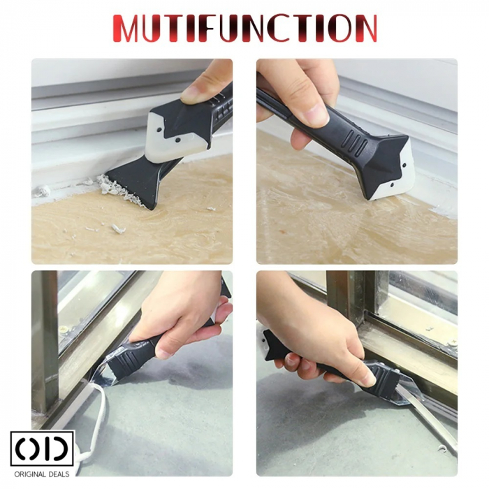 Spatula pentru silicon Aplicator silicon rosturi Racleta silicon Set pentru indepartare si pus silicon Razuitoare pentru silicon Spatule pentru aplicare silicon Aplicator nivelant silicon [21]