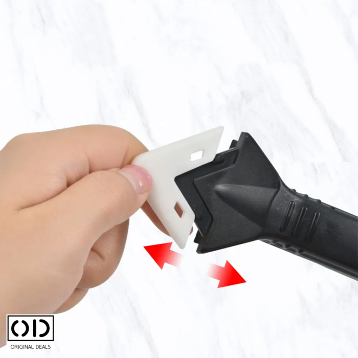 Spatula pentru silicon Aplicator silicon rosturi Racleta silicon Set pentru indepartare si pus silicon Razuitoare pentru silicon Spatule pentru aplicare silicon Aplicator nivelant silicon [16]