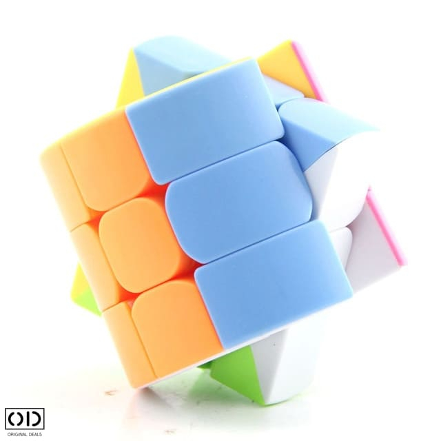 Cilindru Magic Rubik, Jucarie Inteligenta Antistres, 6 Fete Colorate, Premium PVC, Original Deals [5]