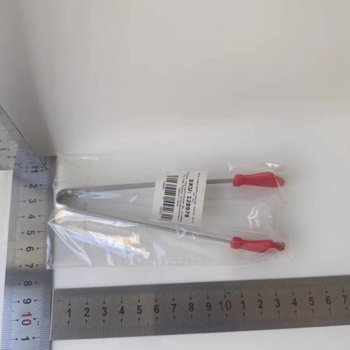 Cleste Creativ pentru Mancare, , Model Manusi din Silicon, 14.5x3 cm, Rezistent la Temperaturi Inalte si Coroziune, Rosu [2]