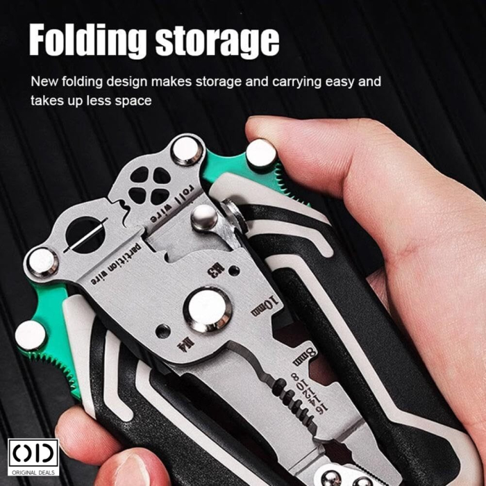 Cleste Multifunctional 18 Functii, Otel Galvanizat, Pliabil, Gri – ORIGINAL DEALS [11]