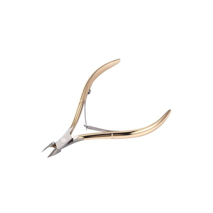 Cleste pentru Unghii si Cuticule, , din Otel Inoxidabil, Protectie Varf, 17 x 7 x 2 cm, Auriu [5]