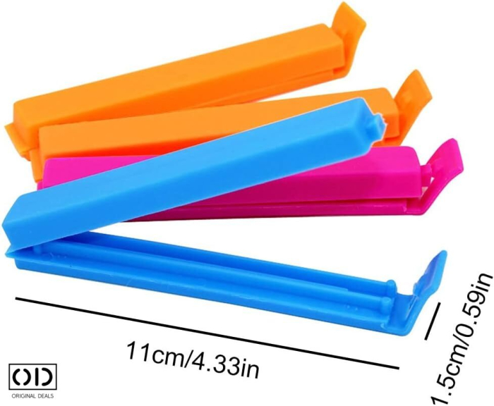 clips sigilat pungi alimentare original deals clipsuri pentru pungi pvc multicolor accesorii bucatarie clips sigilare pungi clips reutilizabil pentru alimente set 10 bucati clipsuri etansare pungi 11 cm clipsuri sigilare paine cafea snacks clipsuri multicolore pentru bucatarie accesorii depozitare pungi alimentare clipsuri eco friendly reutilizabile bucatarie clips pentru pungi calatorii picnic organizare [12]