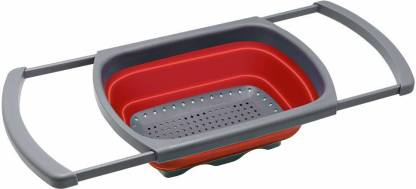 Sita Extensibila si Pliabila cu Manere, pentru Paste, Legume si Fructe, Calitate Premium [4]