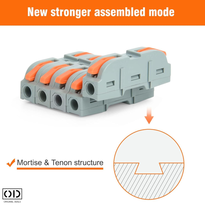 Conectori Electrice Rapizi 1 Cale – Set 50 Bucati – ORIGINAL DEALS [16]