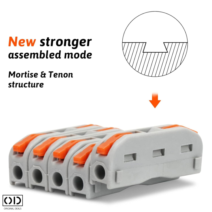 Conectori Electrice Rapizi 1 Cale – Set 50 Bucati – ORIGINAL DEALS [15]