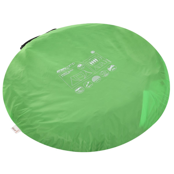 Cort autoexpandabil 4 persoane, 4 ferestre, 2 usi, impermeabil 1000 mm, 280x210x115 cm, verde-negru [5]