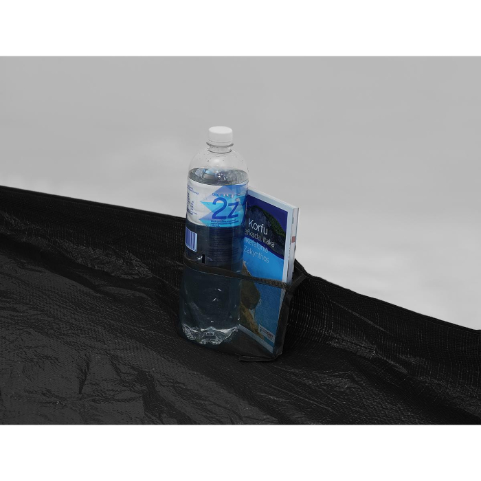 Cort camping 3 persoane, automat cu sistem pop-up, 2 intrari, 2000 mm, 210x180x140 cm, albastru [6]