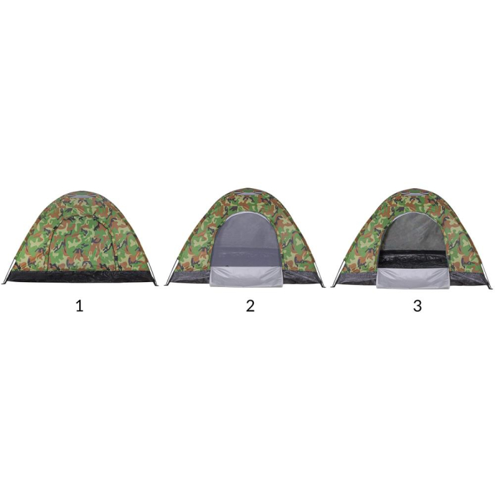 Cort plaja sau camping, impemeabil, cu protectie UV, 2 locuri, 200x150x110cm, camuflaj [12]