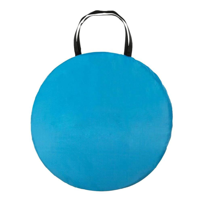 Cort plaja si picnic semi-deschis Sersimo, protectie UV, 150x90x90cm, albastru negru [2]