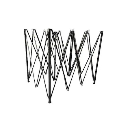 Cort pliabil pentru Evenimente, cadru metalic pentru curte si gradina, 2x3 m, Verde,  [3]