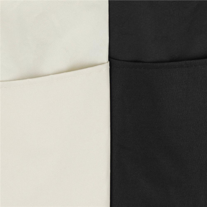 Cos de rufe cu 3 compartimente, cadru aluminiu, 68x40x60cm, 146 litri [10]