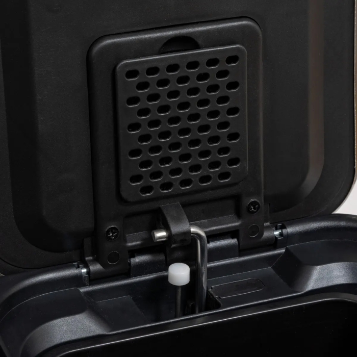 Cos gunoi 5Five Ariane, colectare selectiva, 3 compartimente 18L, inox, 61x36x62 cm, gri [5]