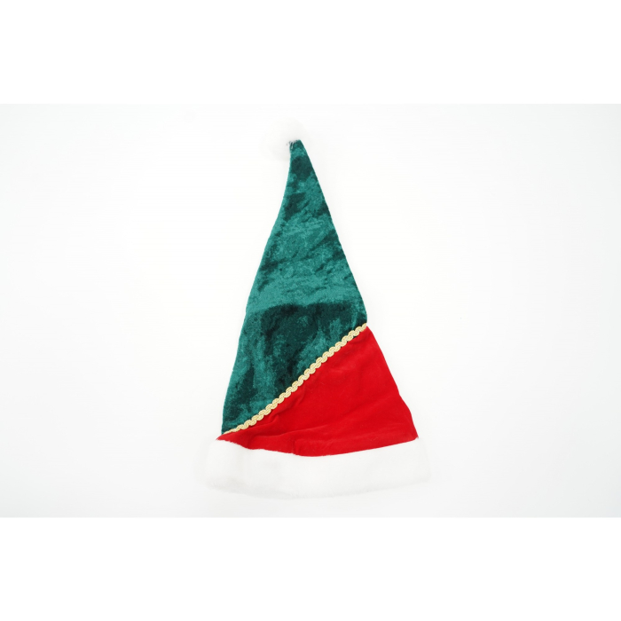 Costum Craciun, , Spiridus, rosu, 7 - 9 ani, catifea [6]