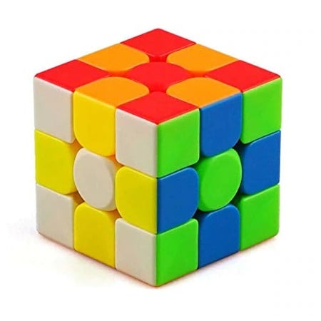Cub Magic Rubik, Jucarie Inteligenta Antistres, Multicolor, Finisaj Premium, 5.5 cm [1]