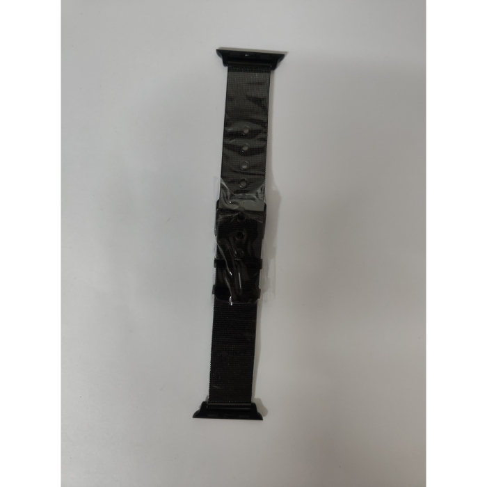 Curea Apple Watch 38-40 mm Metalica Negru [2]