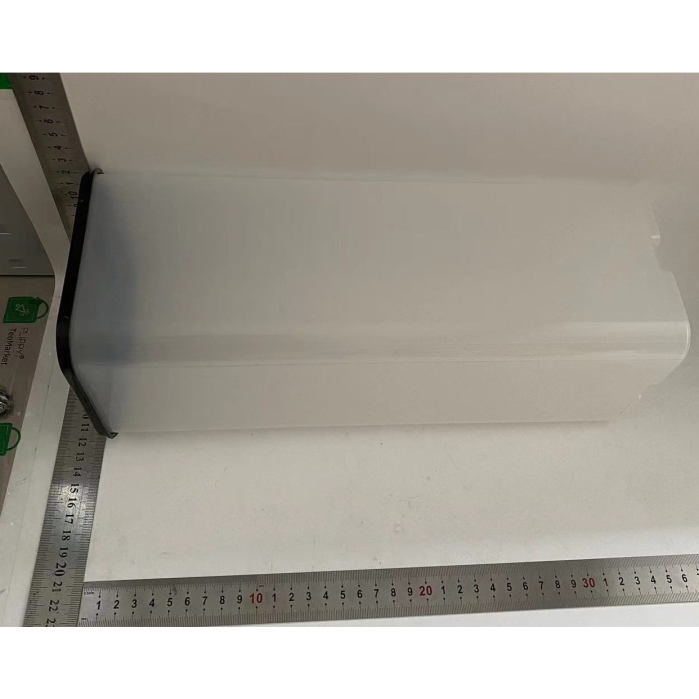 Cutie Depozitare Paine, , din Plastic, 34 x 13 cm, Pastreaza Prospetimea, Capac Negru [2]