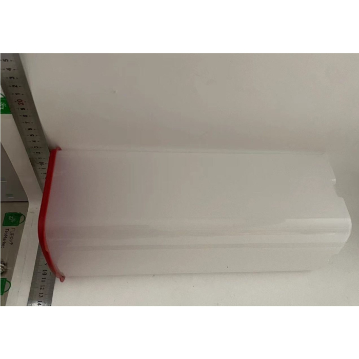 Cutie Depozitare Paine, , din Plastic, 34 x 13 cm, Pastreaza Prospetimea, Capac Rosu [2]