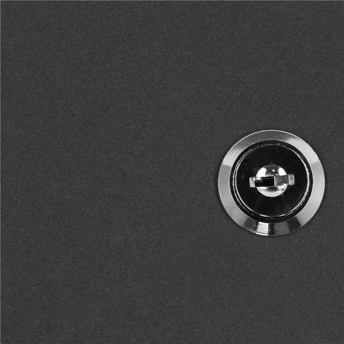 Cutie metalica din otel pentru 100 chei, echipata, 30x24x7cm, neagra [5]