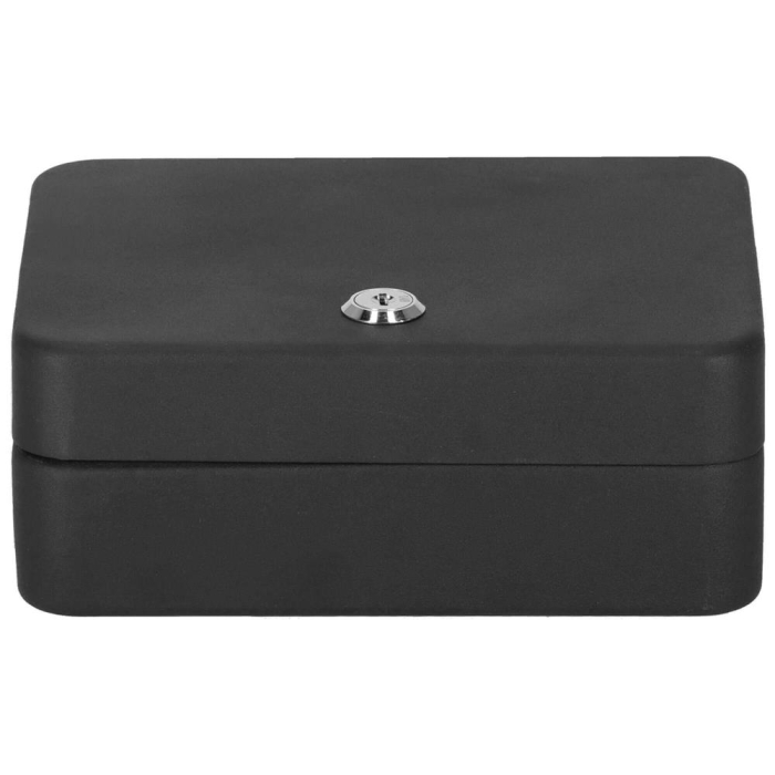Cutie metalica din otel pentru 30 chei, echipata, 20x16x7.5cm, neagra [17]