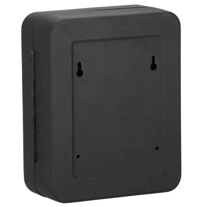 Cutie metalica din otel pentru 30 chei, echipata, 20x16x7.5cm, neagra [10]