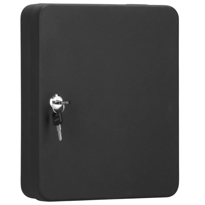 Cutie metalica din otel pentru 48 chei, echipata, 30x24x7.5cm, neagra [8]