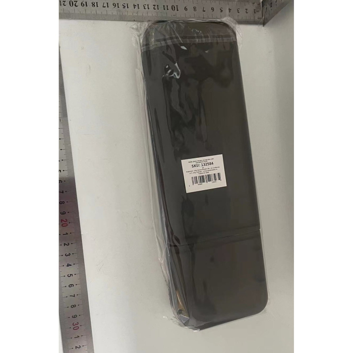 Cutie Organizatoare pentru Cabluri, , din Plastic, 28 x 9 x 6 cm, Gri [2]