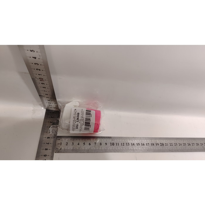 Cutie Pastile Multifunctionala, , 4 in 1, Pahar Apa, Taiere, Sfaramare, Depozitare, Compact, ABS cu Lama din Inox, Alb/Roz, 8.7x6.2x4.1 cm [8]