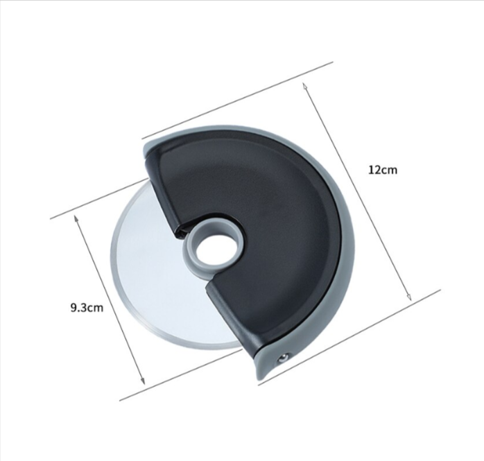Cutit Circular pentru Pizza cu Lama din Otel Inoxidabil si Maner Antialunecare, 12 x 11 cm, ORIGINAL DEALS [6]