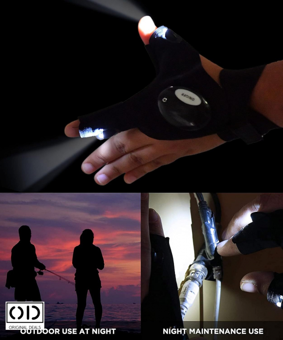 manusi de lucru cu led Manusi cu led manusi cu lumini led manusi cu lanterna manusi de lucru cu protectie manusi de protectie cu led manusa cu iluminare led [12]