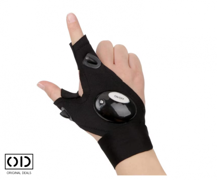 manusi de lucru cu led Manusi cu led manusi cu lumini led manusi cu lanterna manusi de lucru cu protectie manusi de protectie cu led manusa cu iluminare led [11]