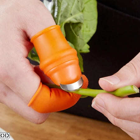 Degetar cu Lama pentru Taiat si Curatat Legume si Fructe, Compatibil pentru Gradinarit [26]