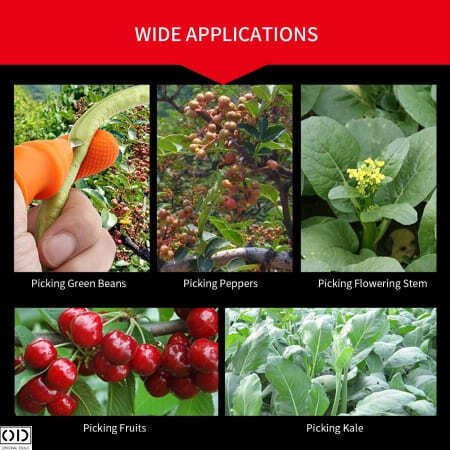 Degetar cu Lama pentru Taiat si Curatat Legume si Fructe, Compatibil pentru Gradinarit [3]