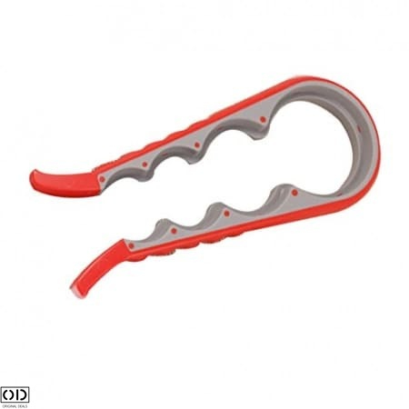 Desfacator pentru Capace de Sticle si Borcane, 4 Marimi Universale pentru Desfacut, Plastic PVC, Negru [7]