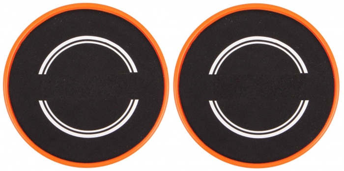 Set 2x Discuri Alunecare pentru Antrenament Sportiv Fitness, Usoare si Portabile, 18cm Premium [3]