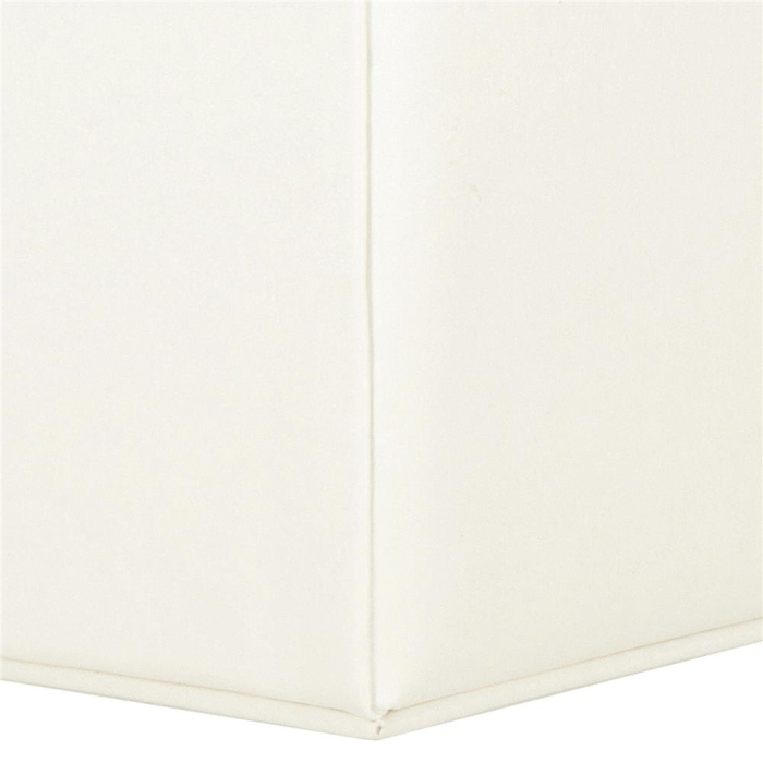 (DL) Cutie depozitare si organizare bijuterii, MDF, piele ecologica, 17,5 x 12 x 13,5 cm., crem [36]