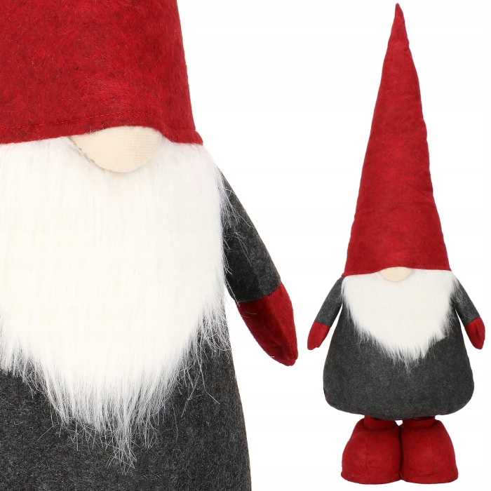 (DL) Figurina Craciun, Spiridus, picioare telescopice, inaltime extensibila 60-90cm [14]