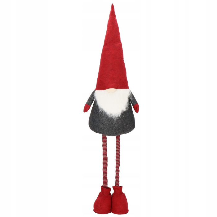 (DL) Figurina Craciun, Spiridus, picioare telescopice, inaltime extensibila 60-90cm [8]